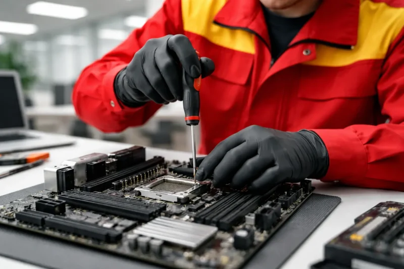 Naprawa płyty głównej