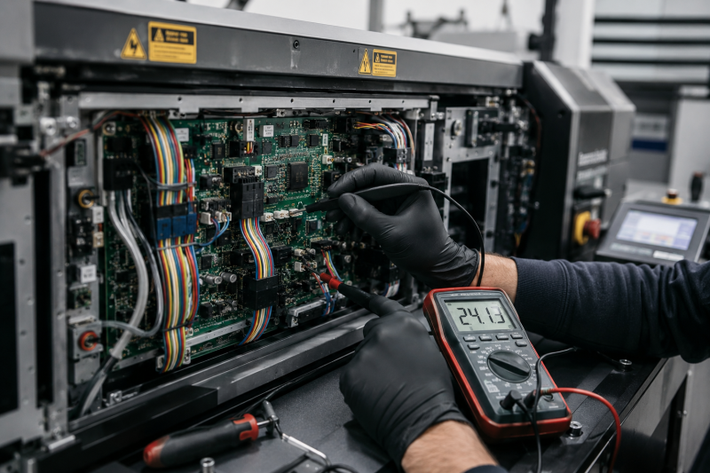 Diagnostyka i naprawa drukarki Canon Océ Arizona - serwis elektroniki